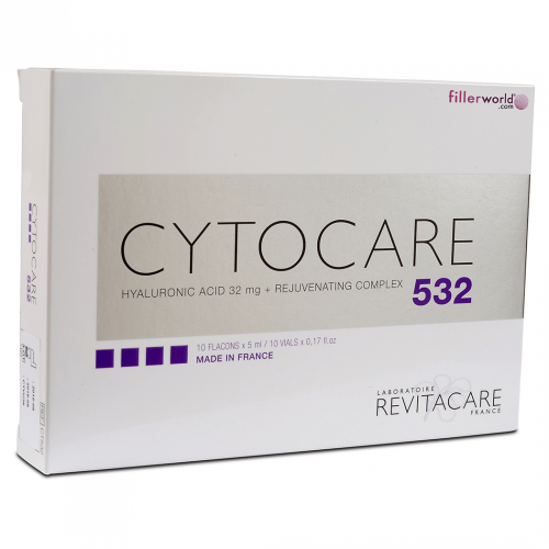 cytocare 532, effectively reduces fine lines and wrinkles, while deeply moisturizing the skin making it more resilient, Cytocare offers a wide line of meso.